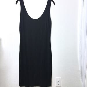 Josh Goot Scoop Back Sleeveless Black Dress Size Small